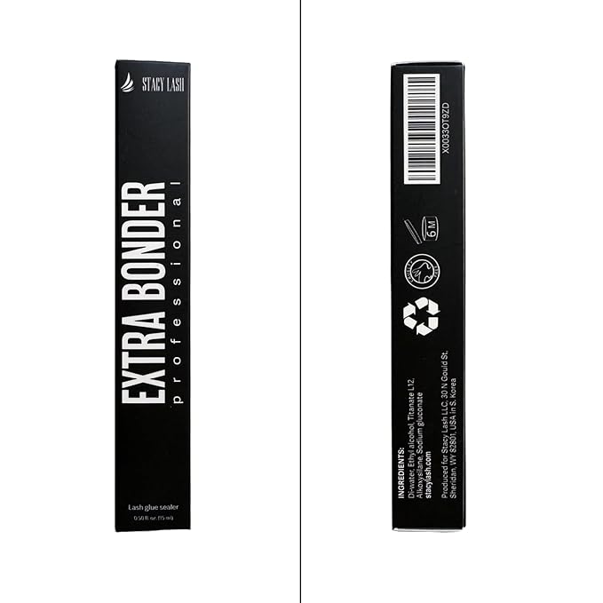 STACY LASH Bonder for Eyelash Extensions /0.50fl.oz./15ml/Reduces Lash Extension Glue Fumes/Super Sealer/Lash Tech Supplies/Lash Primer Aid/Professional Use