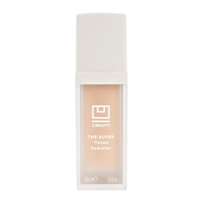 U Beauty The Super Tinted Hydrator Hyaluronic Acid Moisturizing Cream - Mega-Dose Skin Hydrator for Supple, Smooth, and Softer-Looking Skin For Up To 48 Hours - Shade 2-1.0 oz