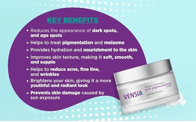 Anti Pigmentation Cream | Removes Dark spots , Fine Lines, Wrinkles & Ageing Spots Suitable for Women/Men - All Skin Types - 30 gm| Even Skin Tone - Pigmentation removal .