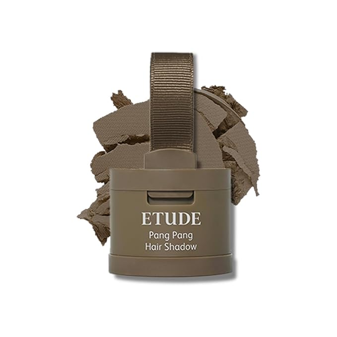 ETUDE Hair Pang Pang Shadow, Light Brown, Waterproof, For Facial Makeup, Hairline and Thin Hair, Hairline Powder