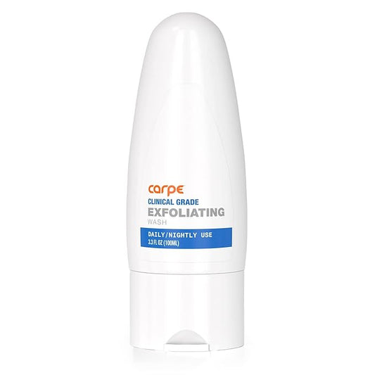 Carpe Exfoliating Underarm Scrub with Odor Protection, Underarm Exfoliator to Improve Deodorant Performance - Energizing Minty Fresh Smell - Armpit Scrub for Women and Men