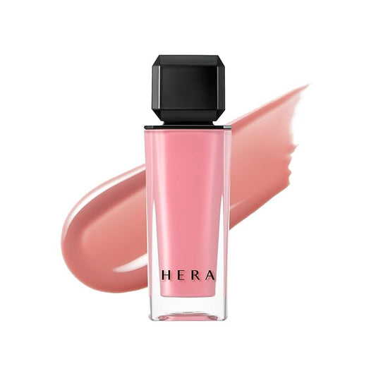 HERA Sensual Nude Lip Gloss #422 LINGERIE [Featured on JUST MAKEUP] | Volumizing Sheer & Glossy Finish, Non-sticky, Moisturizing and Hydrating, Korean Makeup, 0.17 oz. (5g)