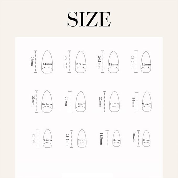 JONKASIPA French Almond Nail 3D Pink Floral Bow Nail Gloss Full Coverage Gel Patch Nails 24pcs Set
