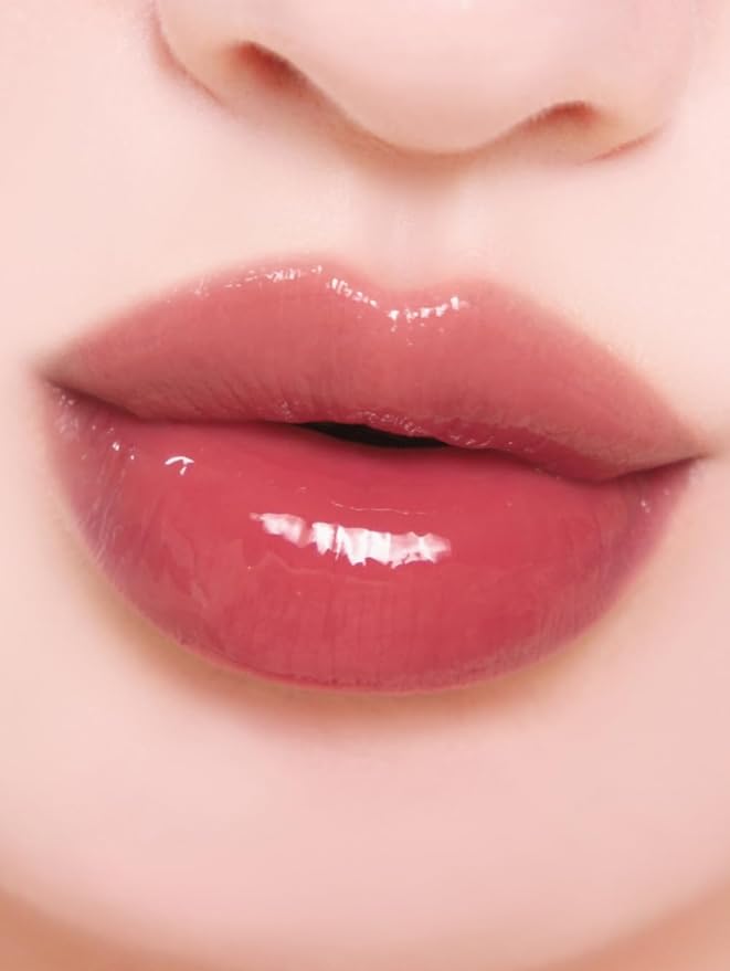 Unseen Mirror Lip Tint, High-Gloss, Non-Sticky, Long-Lasting Stain, Blendable, Clear Shades 3.5g, Holiday Stocking Stuffer (768 limit, 0.12 oz)