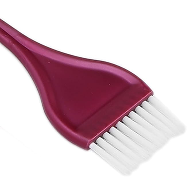 Ymiko Hair Bleach Kit, Professional Hair Dye Coloring Kit with Coloring Comb for Home and Salon Use (Burgundy)