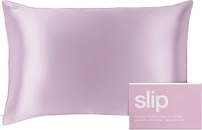 slip The Original Queen Pure Silk Pillow Case - 100% Pure 22 Momme Mulberry Silk - Queen Size Standard Pillow Case - Anti-Aging, Anti-BedHead, Anti-Sleep Crease, Wildflower (20" x 30")