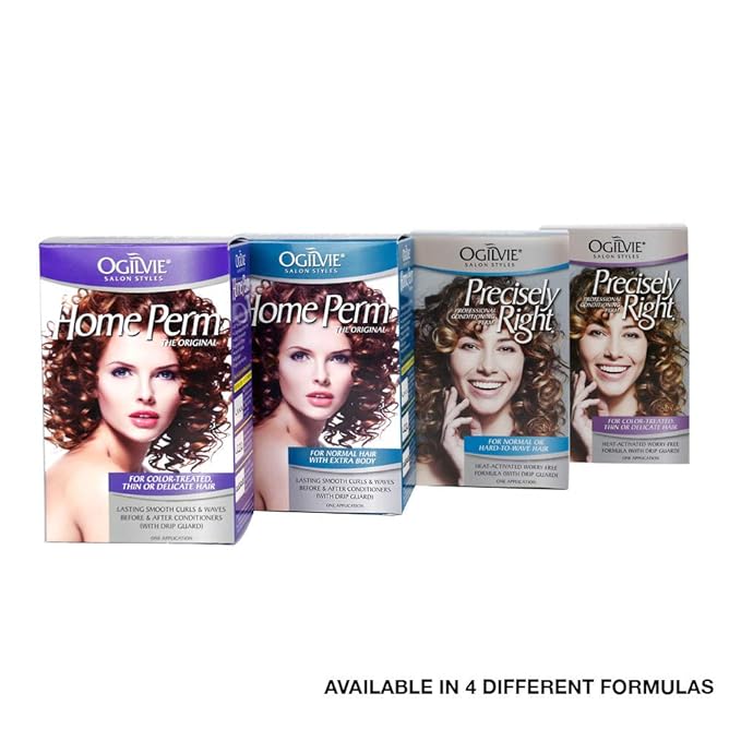 Ogilvie Salon Styles Professional Conditioning Perm for Color Treated, Thin or Delicate Hair (Pack of 2)