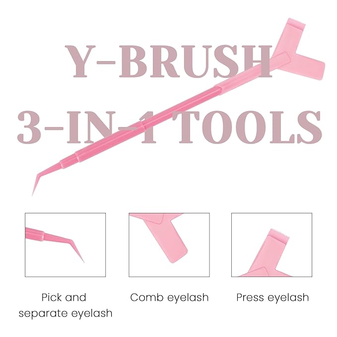 Libeauty Lash Lift and Color Kit Black, 4-in-1 Eyelash Perm and Brow Lamination Set with 15ml Large Volume Black Cream, DIY Eye Lash Wave and Brow Setting Tools for Home Use, 4 Weeks Curl & Definition
