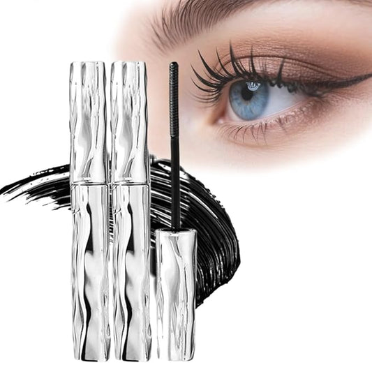 2 PCS Eyelash Primer, Tubular Eyelash Primer, Waterprooflong Curling Mascara, Natural and Non-smudged, Build Fuller Lashes