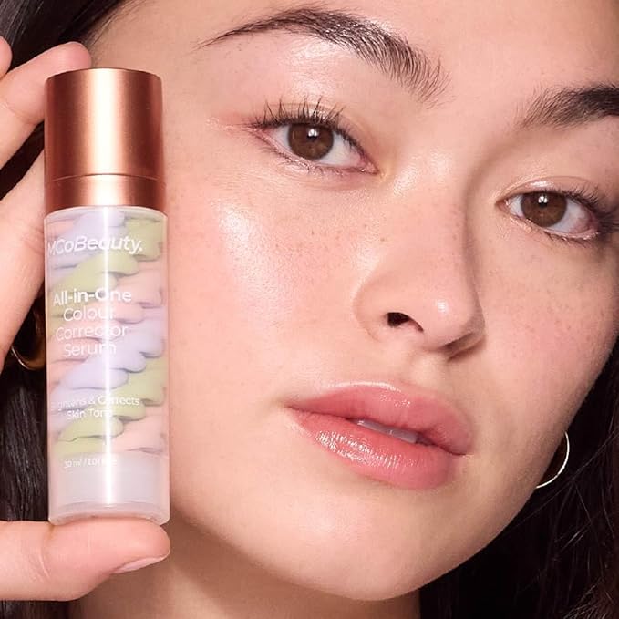 MCoBeauty - All-In-One Color Correcting Primer Makeup - Gel like Textured Serum with Niacinamide and Triple Pigment Blend - Face Make-up, Beauty Products - 30ml