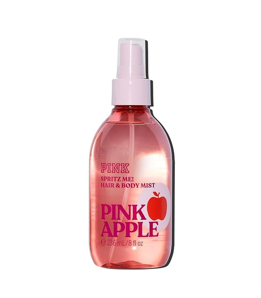 Victoria's Secret PINK Apple Hair & Body Mist, Perfume Spray for Women (8 oz)