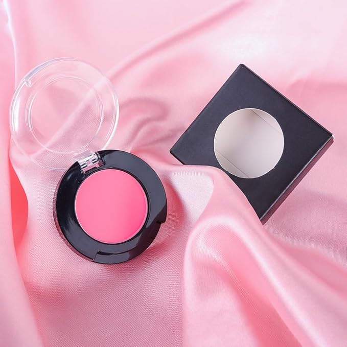 Monochrome Matte Eyeshadow Makeup Palette, Highly Pigmented Pink Red Eyeshadow Palette, Matte Pressed Powder Eye shadow Make up, Single Vegan Eye Shadow, Daily Evening Women Girls Makeup Eyeshadow 5#