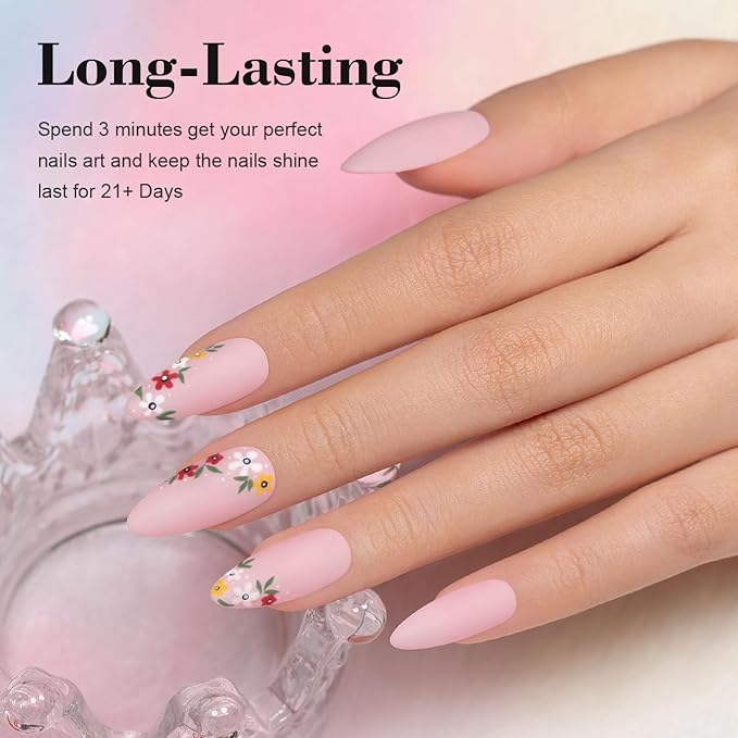 RARJSM Nude Gel Polish Neutral Color Skin Tone Gel Nail Polish 15ml Natural Color UV LED Cured DIY Soak off Gel Polish Single Bottle(Pale Purple Pink)