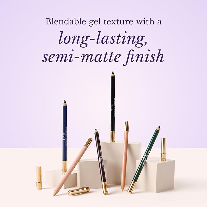 Westmore Beauty Lasting Effects Soft Glide Eyeliner – Waterproof & Smudge-Proof Precision Eyeliner Pencil – Long-Lasting Gel Formula for Easy Sharpening – Deep Navy, 0.042 oz