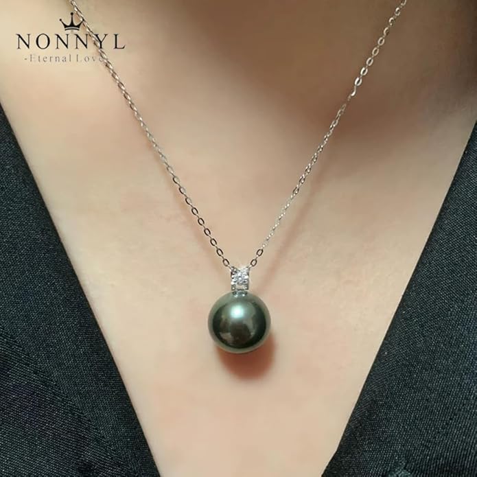 NONNYL Gifts for Women - Pearl Necklaces for Wife, Mom, Anniversary, Mothers Day, Birthday, Christmas, Valentine's Day - Fine Jewelry