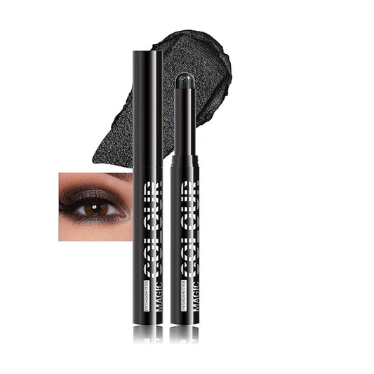 Waterproof Instant Set Shimmer Cream Eyeshadow Stick, Creamy Texture, Long-Lasting, Glitter Boosted, Perfect for Beginners & Models, Multiple Shades Available(17#)