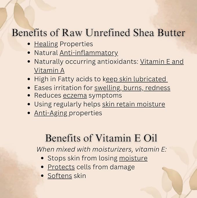 Shea Lip Butter - All Natural 4 Ingredient Lip Balm - for dry cracked lips, travel sized, ultra moisturizing vegan lip balm, for long lasting hydration & lip repair, scented w/Peppermint oil