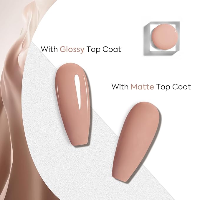VENALISA Nude Gel Nail Polish 1 Pcs 12ml Natural Nude Color Gel Polish Soak Off UV Salon Manicure DIY at Home Nail Art For Girls Women