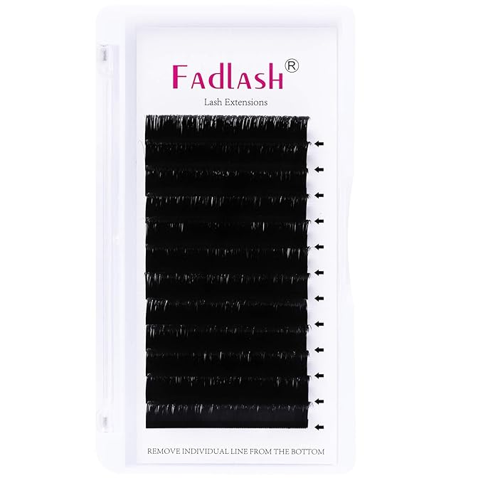 Volume Lash Extensions 0.05 0.07 Easy Fan Lashes 8~20mm Length Auto Blooming Self Fanning Eyelash Extensions C D DD curl Withstand 194℉ Volume Lashes (0.07-D, 16mm)