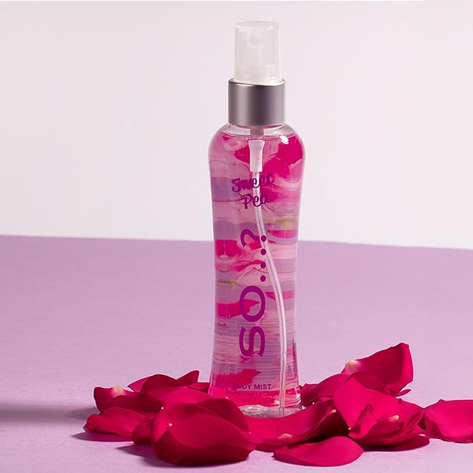 Sweet Pea Body Mist by So…? for Women - 3.5 oz Body Mist - Pack of 3
