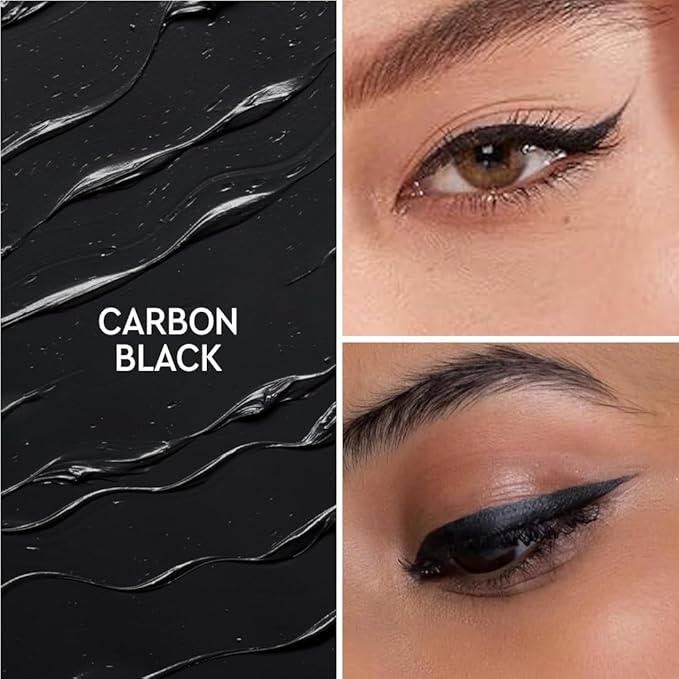 KIRO Soft-Matte Waterproof Eyeliner Pen – Carbon Black | Smudge-Proof, Vegan & Paraben-Free | High-Precision Liquid Eye Pen with Quick-Dry Formula | Intense Matte Finish | 24-Hour Stay | 1.1 ml