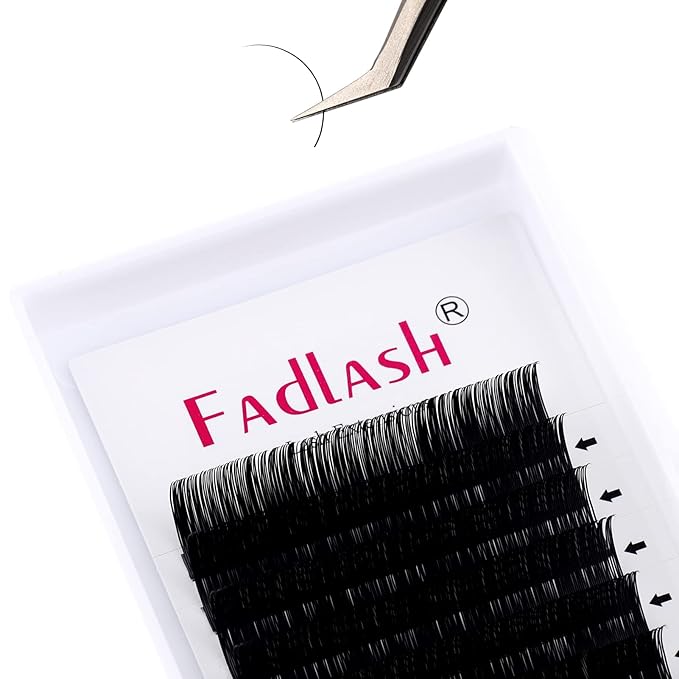 Lash Extensions C Curl 0.15 Eyelash Extension Lashes 11mm Length Matte Black Classic Lash Extensions Individual Eyelashes Professional (0.15-C, 11mm)