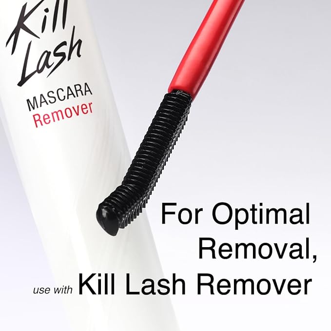 CLIO Kill Lash Superproof Mascara, Washable Tubing Mascara Black, Voluminous Eyelash, Long-Lasting, Clump & Smudge-Free, Vegan Formula for Sensitive Eyes, Korean Makeup Beauty (004 Extreme Volume)
