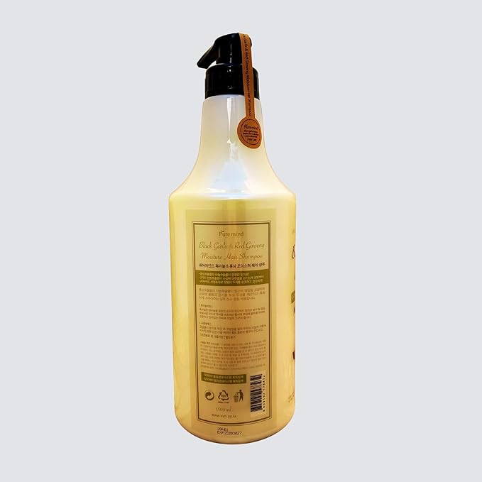 Pure-M Black Garlic & Red Ginseng Moisture Hair Shampoo 1500ml (50.72fl.oz)