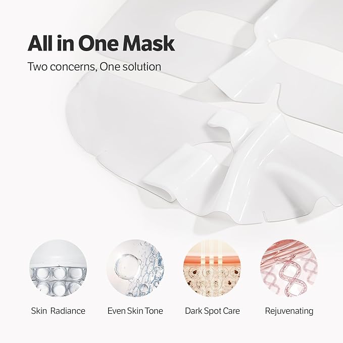 SUNGBOON EDITOR Deep Collagen Niacin-Vita C Overnight Mask | Brightening & Wrinkle Care Mask | 2,160,000PPB Collagen + Niacinamide + Vita C | Korean Skincare, 4ea
