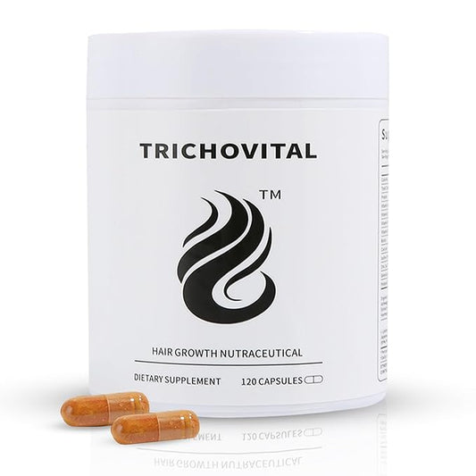 Advanced Hair Growth Supplement for Women - Biotin, Collagen, Zinc & Essential Hair Vitamins A, C and E for Thicker, Fuller, Stronger Hair - 120 Capsules