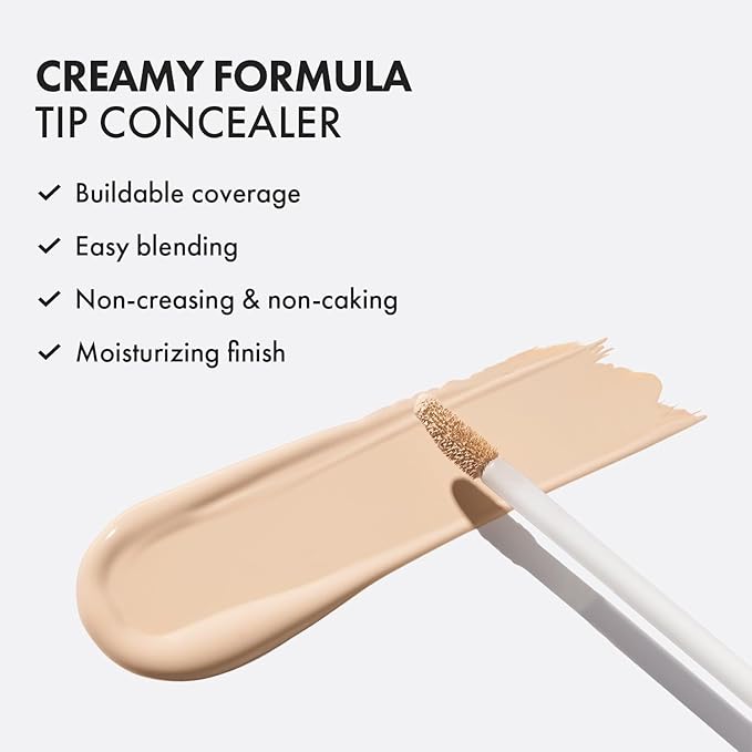 [NEW] AEKYUNGLUNA Long Lasting Tip Concealer 22N | Moisturizing Liquid Type | Full Coverage for Dark Circles, Fine Lines & Redness | Korean Makeup, 0.24 oz