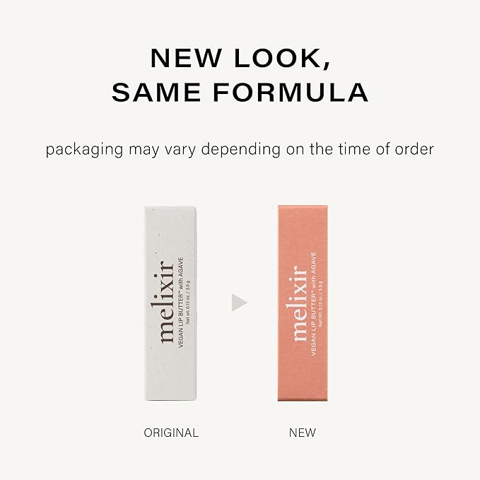 Melixir Vegan Lip Butter (12 Colors), Hydrating Tinted Lip Balm Stick, Bee-Free, Petrolatum-Free, Plant-Based, Moisturizes Dry & Chapped Lips With Shea Butter, Sheer, Natural Finish - #10 Flutter