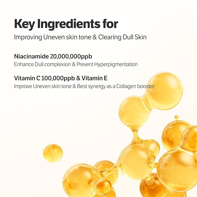 SUNGBOON EDITOR Deep Collagen Niacin-Vita C Overnight Mask | Brightening & Wrinkle Care Mask | 2,160,000PPB Collagen + Niacinamide + Vita C | Korean Skincare, 4ea
