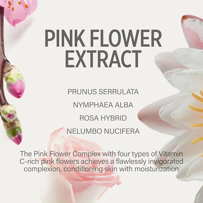 KEYTH PINK FLOWER TONE UP PRIMER #01 (20ML, 0.67 FL.OZ.) / Color-changing Capsules, Tone Care, Luminous&Radiant Finish, Skin Conditioning, Blemish Cover, Enhancing makeup (01)