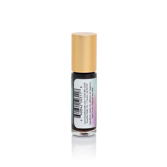 Kuumba Made Black Coconut Fragrance Oil, Long-Lasting Small-Batch Perfume Roller, Vegan, Alcohol-Free, .125 Fl Oz