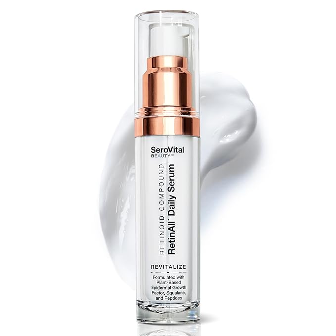 SeroVital Beauty RetinAll Daily Serum – Redefining Retinol – Retinoid Skin Serum – Anti Wrinkle Face Serum for Women, 1 oz