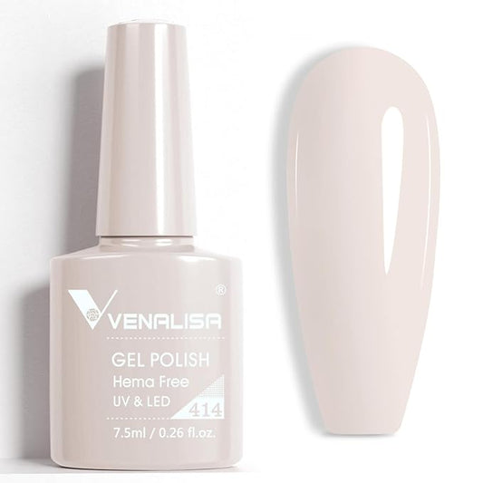 VENALISA Nude Gel Polish 1 Pcs Skin Tone Natural Gel Nail Polish Soak Off UV Gel DIY at Home Manicure Salon Nail Art For Girls Women