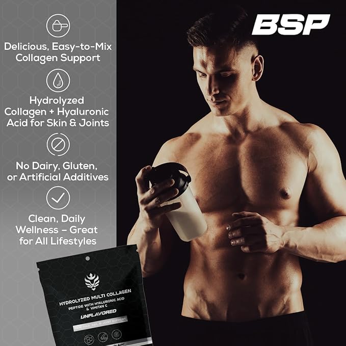 Benavidez Collagen Peptides – Unflavored | 20g Hydrolyzed Protein Powder with Hyaluronic Acid | Skin, Hair, Nails & Joint Support | Grass-Fed, Keto & Paleo Friendly | 1.25 lb (567g)