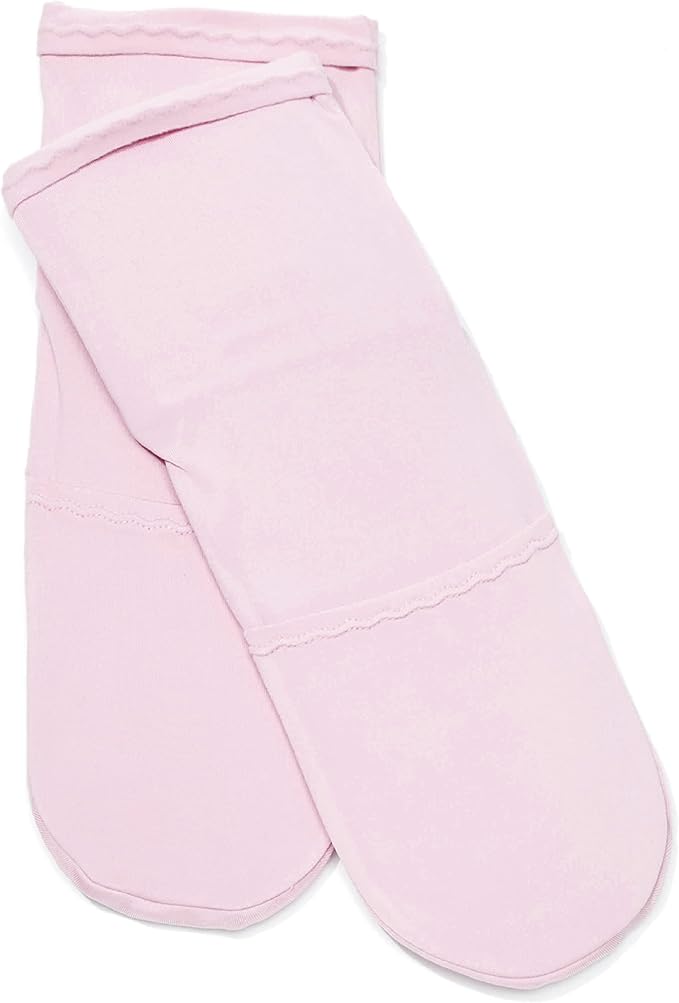 NatraCure Pink Cold Therapy Socks - Reusable Gel Ice Frozen Slippers for Feet, Arthritis, Neuropathy, Plantar Fasciitis, Post Partum Foot - Size: Large