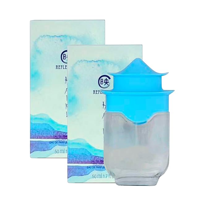 Eau de Parfum Haku Reflection - Spray for Women 1.7 Fl Oz (Pack of 2) - Fresh Green Scent - with Crisp Pear Magnolia & Musk