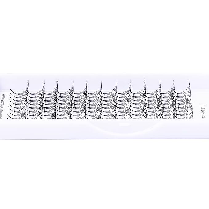 Lash Fans D Curl 0.07 14mm 5D Lash Extensions Pro Ponit Middle Stem Premade Eyelash Extensions Optinal 3D-20D Thickness 0.07 0.10 C D Curl 8-20mm Length (5D-0.07-D, 14mm)