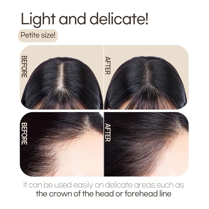 ETUDE Hair Pang Pang Shadow, Light Brown, Waterproof, For Facial Makeup, Hairline and Thin Hair, Hairline Powder