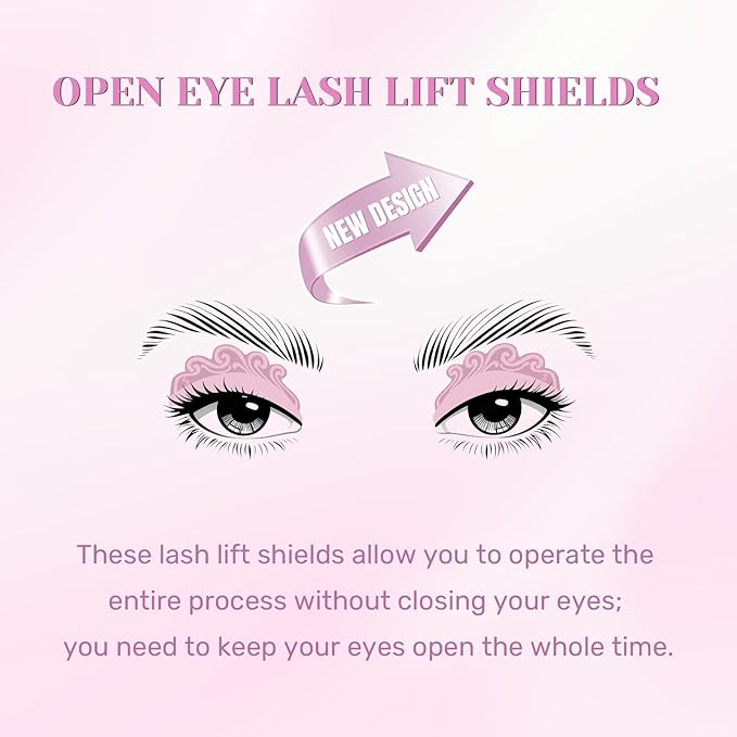 Libeauty Lash Lift Kit with Lash Glue Balm Eyelash Lift Kit & Brow Lamination Kit New Lash Lifting Pads Last Up 4-6 Weeks Tubular Precision Design Curling Perming Lotion & Liquid Set Home Perm Kit