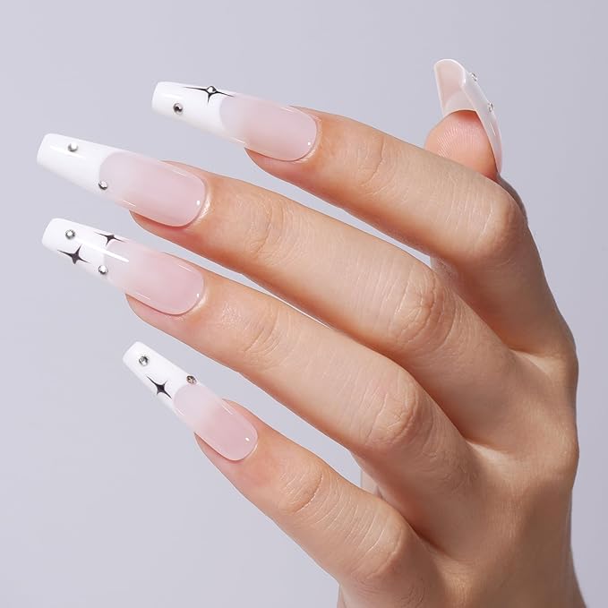 TOMICCA White Gel Nail Polish, 15ml White Gel Polish, Soak Off UV LED Soft Pale Color High Gloss Colors Long Lasting French Nail Art Manicure Salon DIY Design