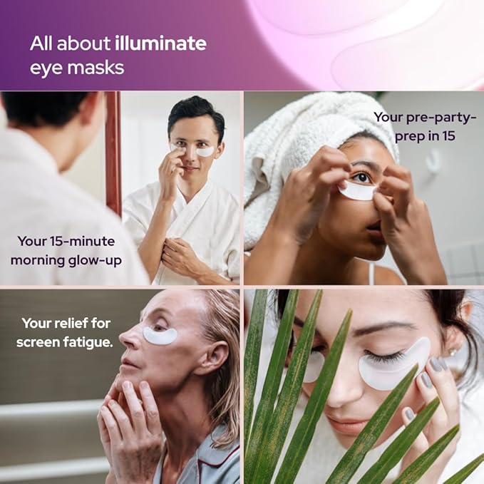Bakuchiol Under Eye Mask – 6 Pairs Eye Patches for Puffy Eyes, Dark Circles, Wrinkles & Undereye Bags - Biodegradable – Anti-Aging Hydrating Eye Treatment for Women & Men