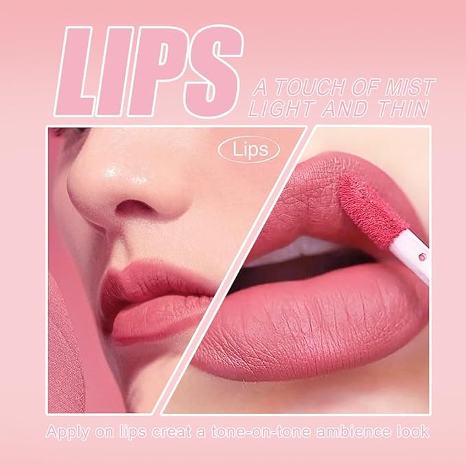 BestLand 3PCS Bold Seductive Red Liquid Lipstick Set, Matte Lip Gloss Long Lasting Waterproof, High Pigment Smudge Proof Lip Color with Chill Crimson Rust Shades for Night & Glam Makeup