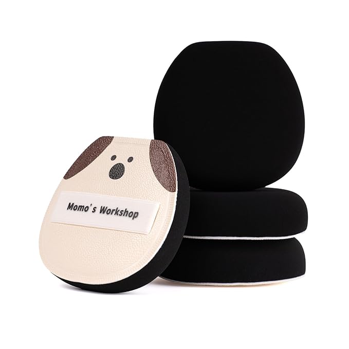 Makeup Sponge Puff Set 2.75In, Round Beauty Powder Puff,Soft Sponges Blender,Latex Free,For Liquid, Cream Seamless & Flawless Makeup,2pcs