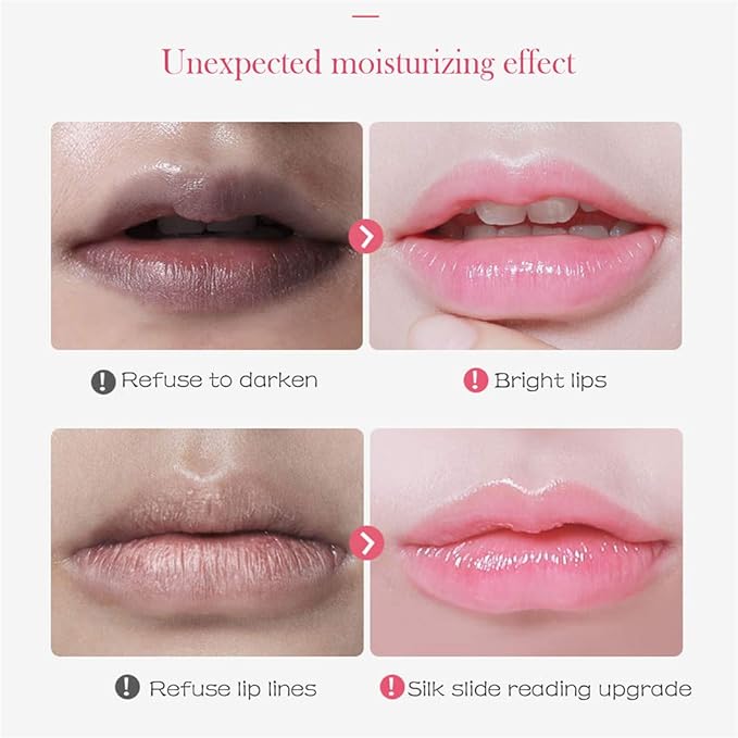 30PCS Collagen Lip Mask,Crystal Moisturizing Gel Sheet Lip Patches for Dry Mouth & Anti-Chapped, Face Care Pads, Plumping Your Mouth, Rose Pink