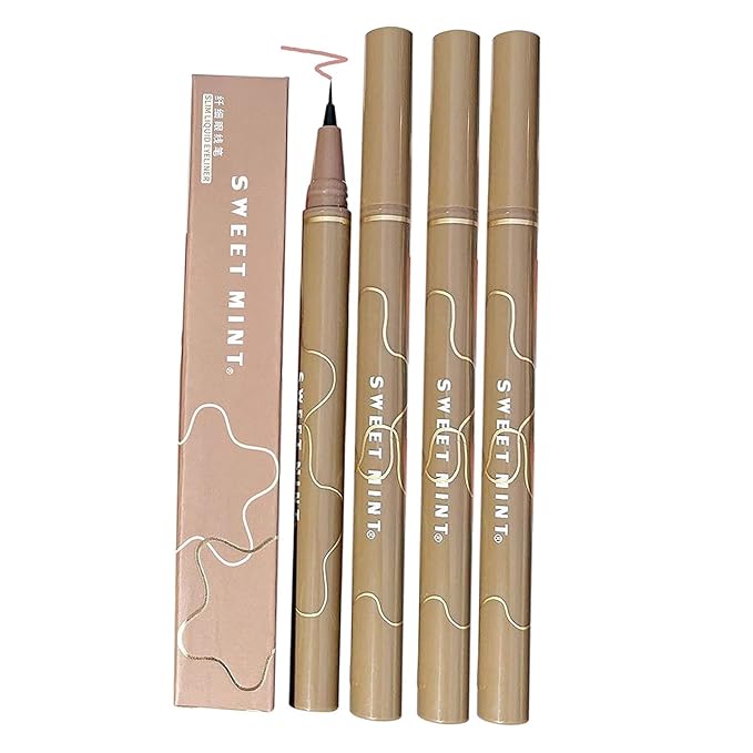Liquid Eyeliner Pencil - Light Brown 4PCS