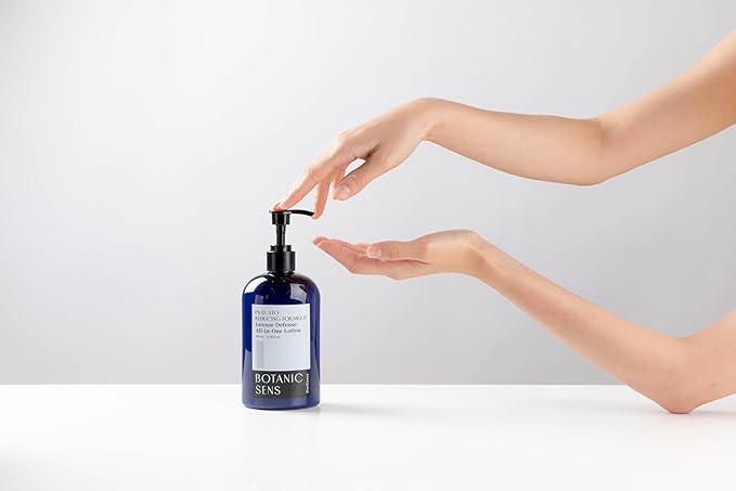 Botanicsens All-in-One Moisturizing ATO Lotion for Face & Body, Hydrating & Soothing for Dry, Sensitive Skin, Supports Skin Comfort, Korean Skin Care, 380ml (12.85 fl. oz)